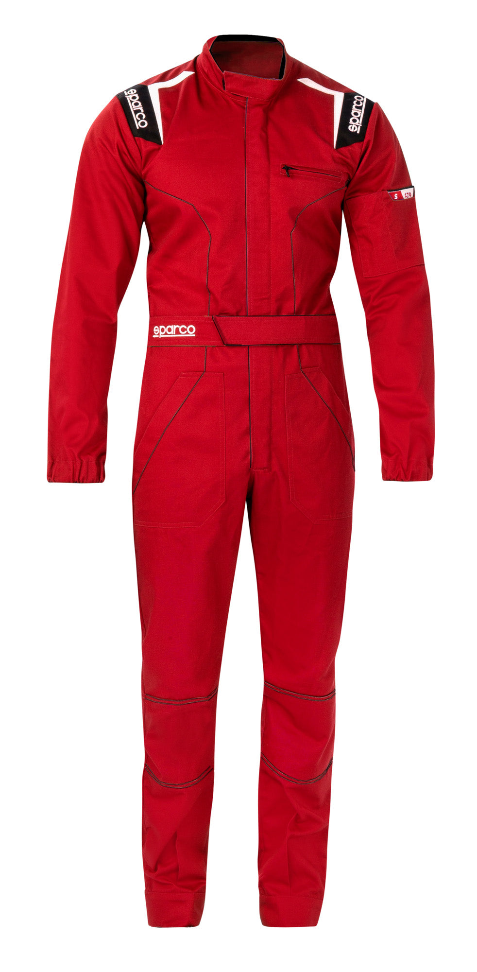 SPARCO 002020RS4XL Mechanic suit MS-4, red, size XL Photo-0