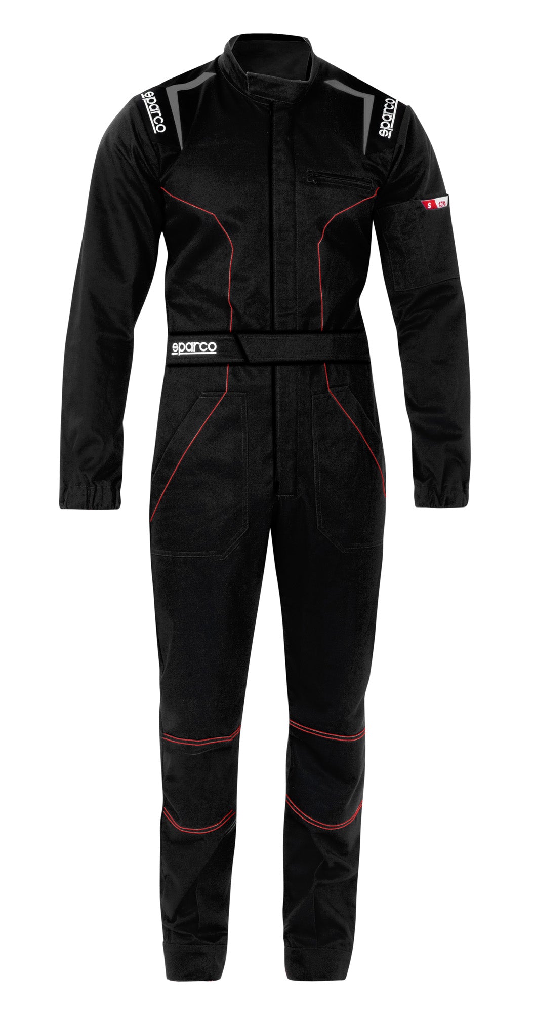 SPARCO 002020NR5XXL Mechanic suit MS-4, black, size XXL Photo-0