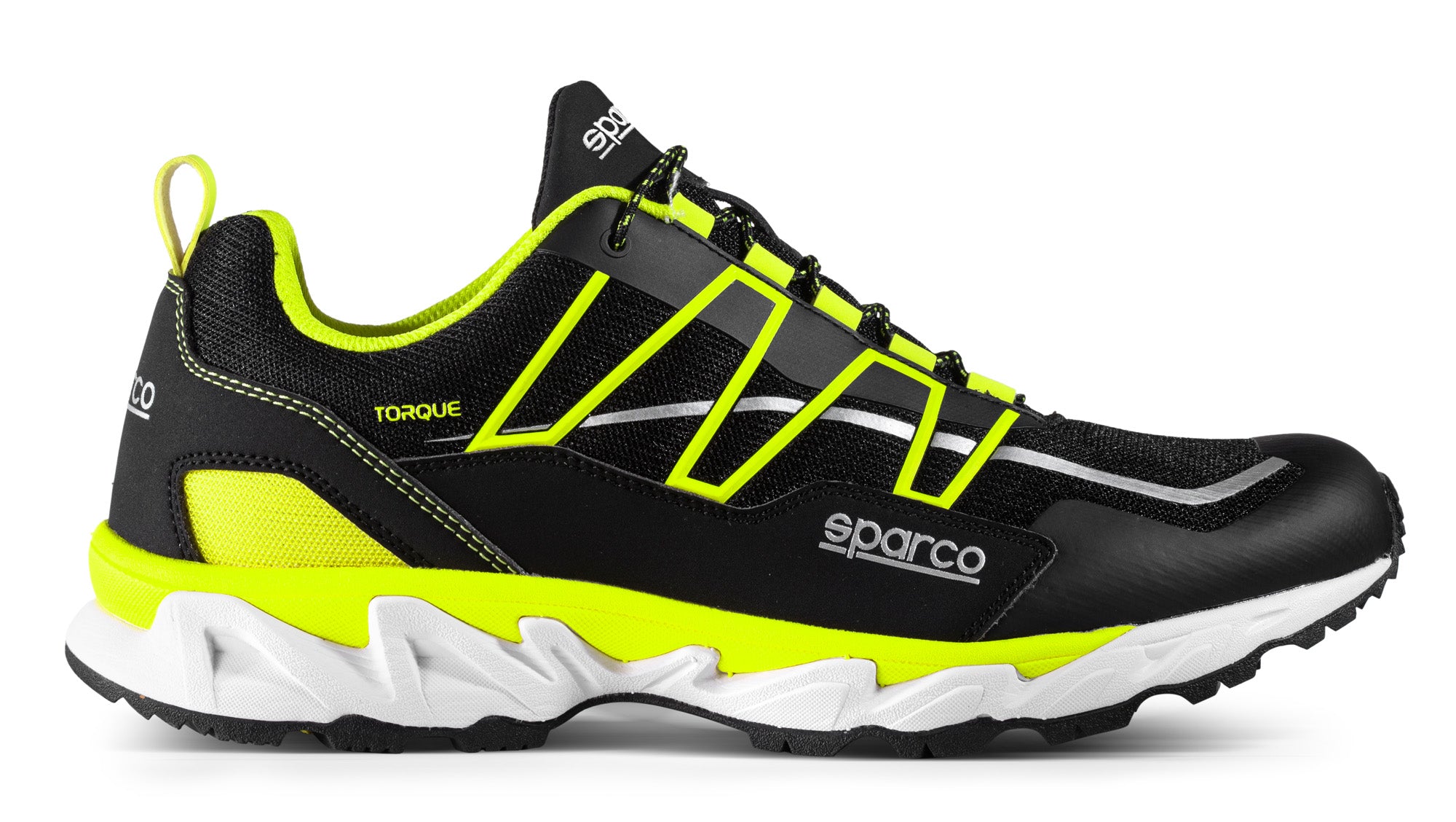 SPARCO 00128943NRGF TORQUE Mechanic shoes, black/yellow, size 43 Photo-0 