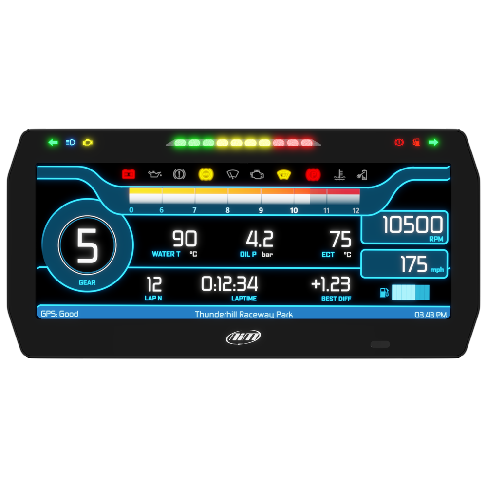 AIM XC1D10000 DASH 10" Icons Photo-0
