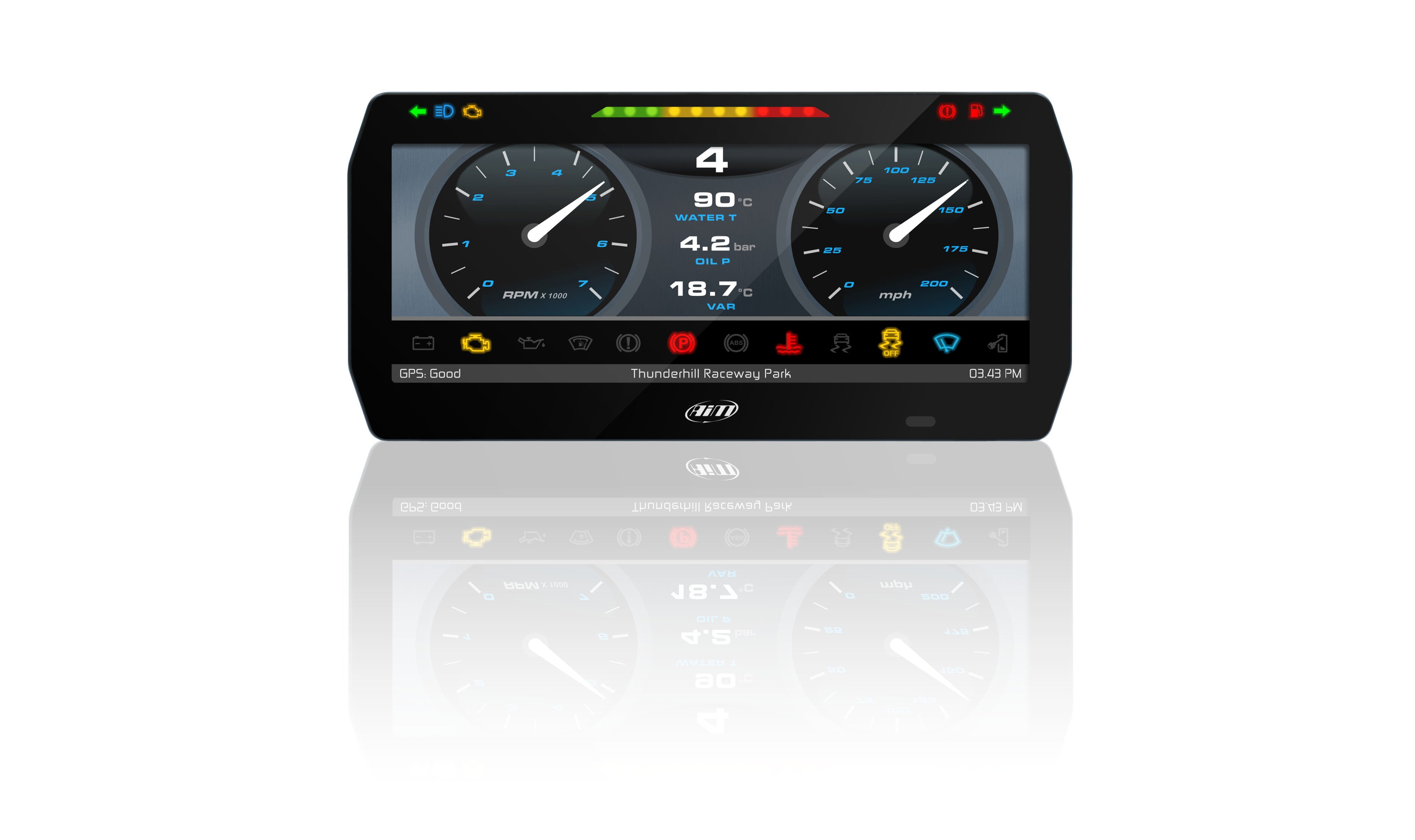 AIM XC1PDM32D10R200C2 PDM32 D 10" Icons GPS ROOF 200 Photo-1