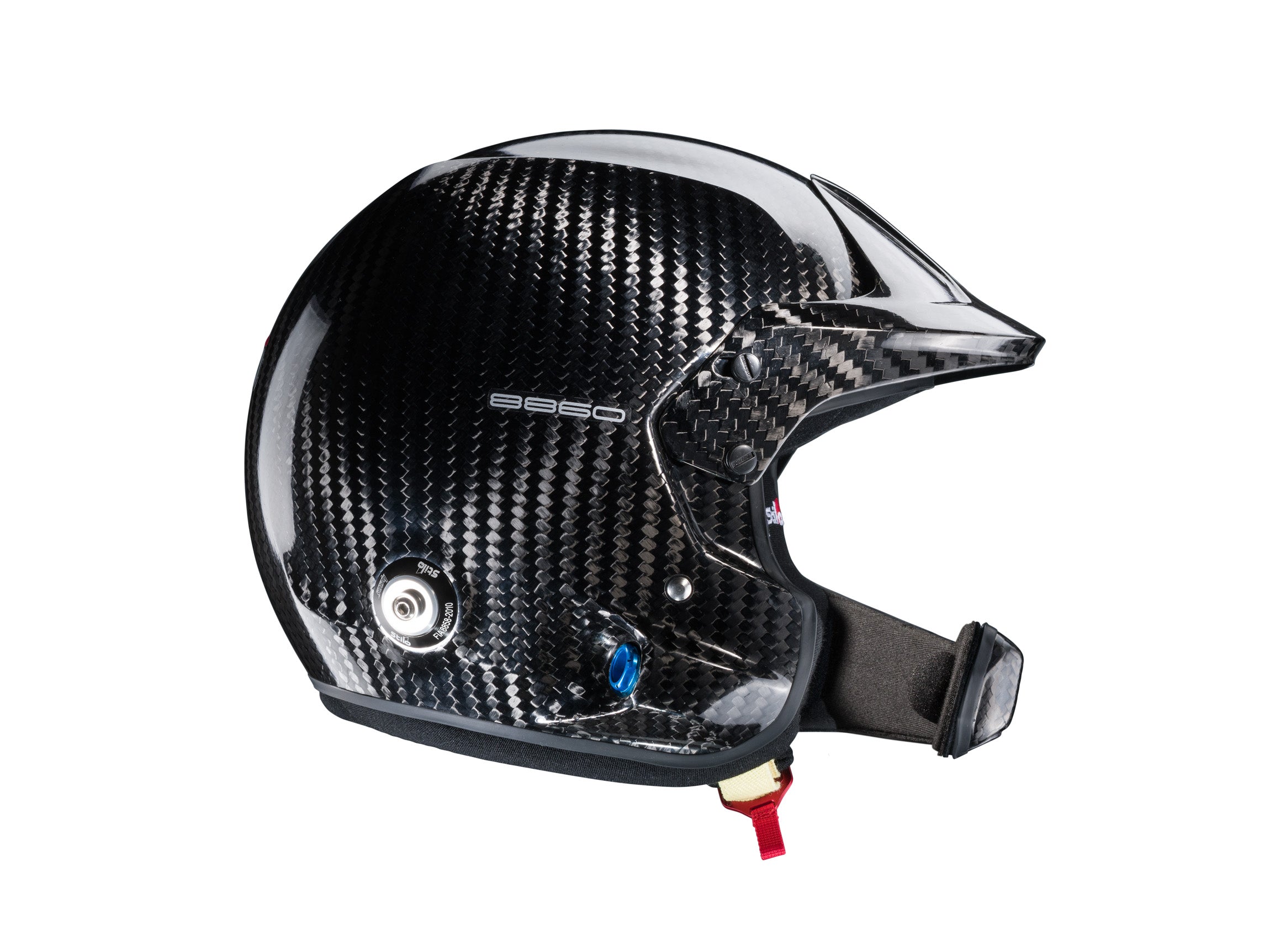 STILO AA0220BG1R61 Venti WRC DES Rally, intercom, HANS, FIA 8860-2018, carbon, size 61 Photo-1