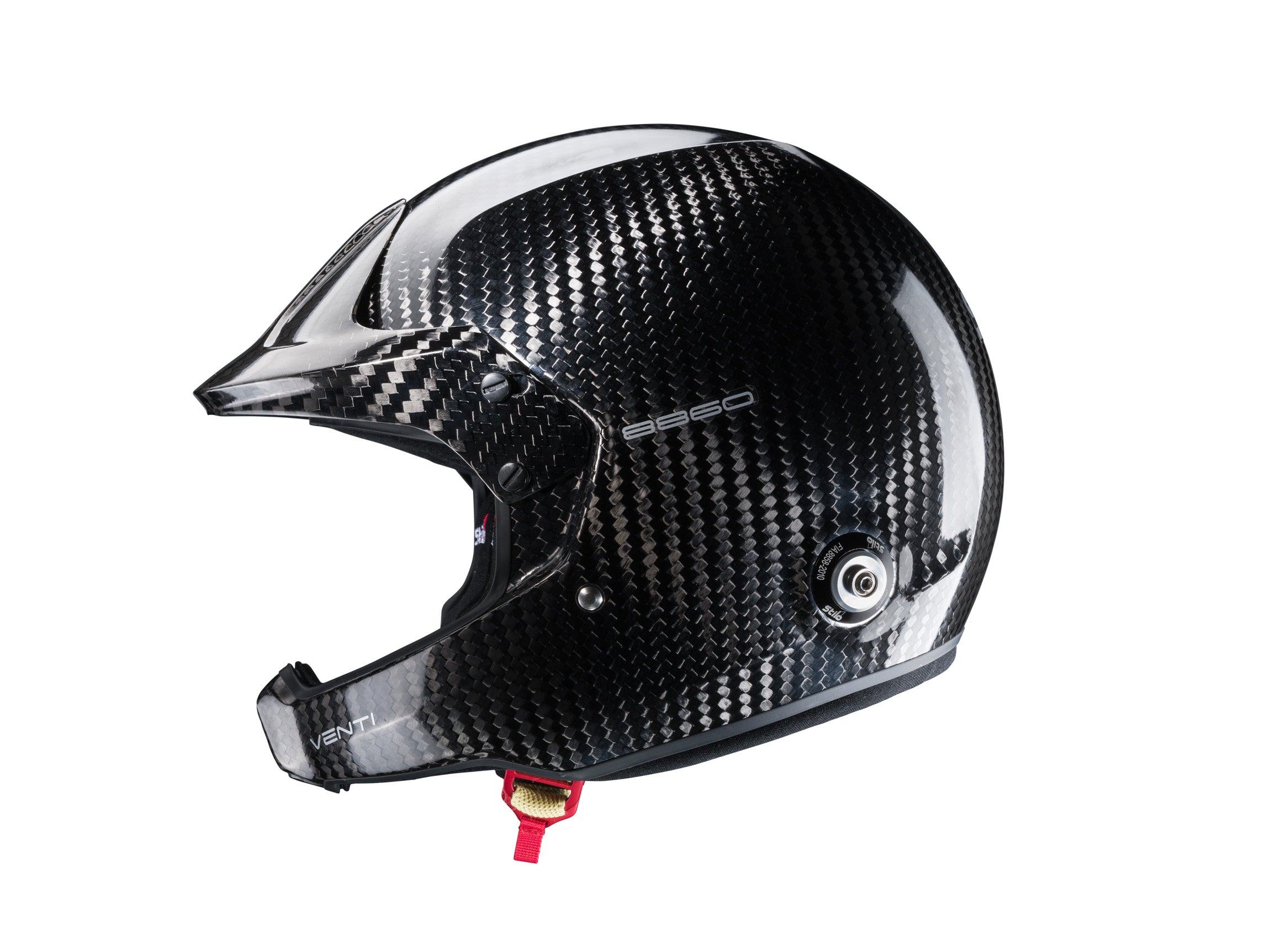 STILO AA0220BG1R58 Venti WRC DES Rally, intercom, HANS, FIA 8860-2018, carbon, size 58 Photo-2