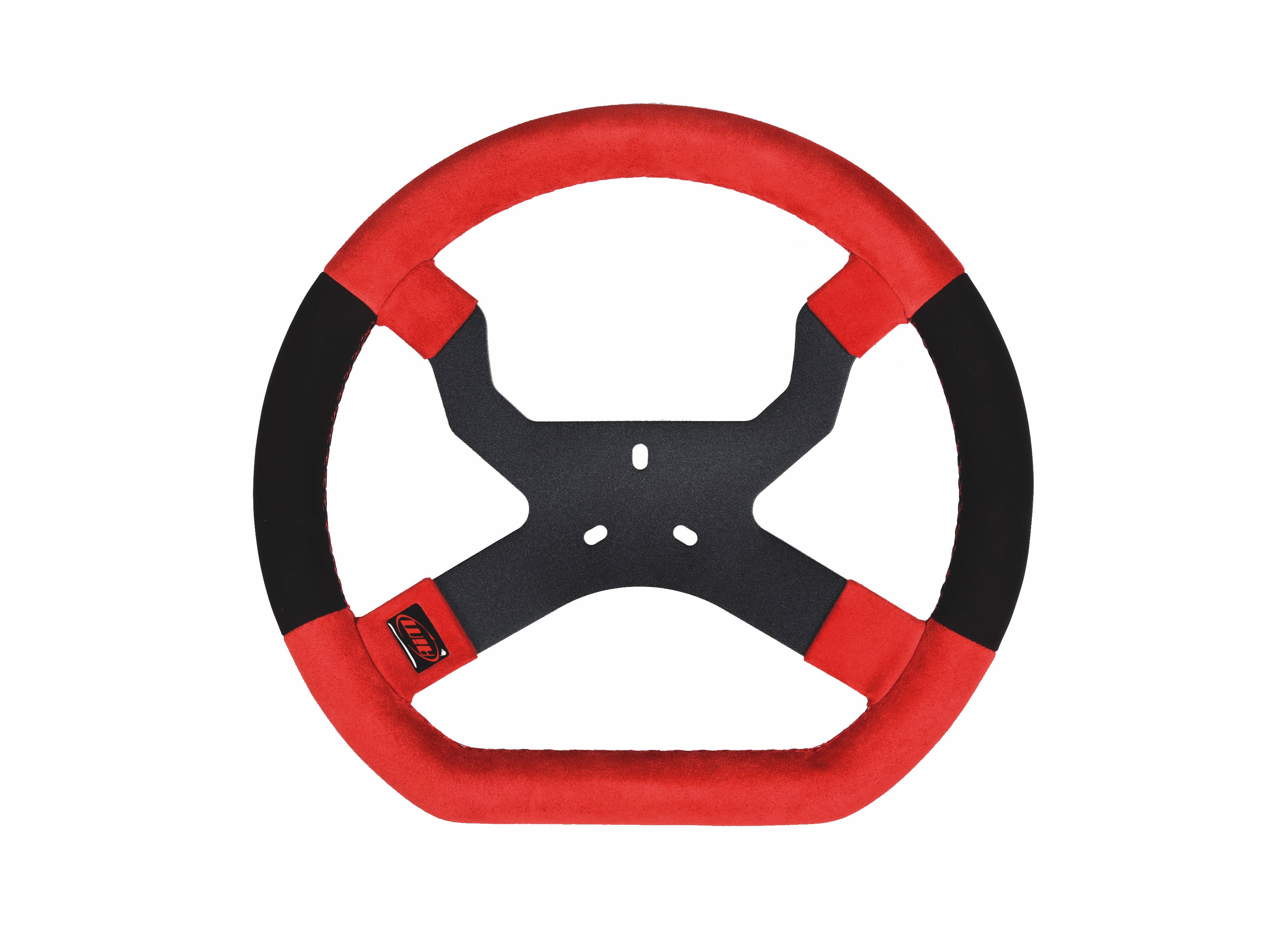AIM X07VKM5R Standard Steering wheel red/black Photo-0