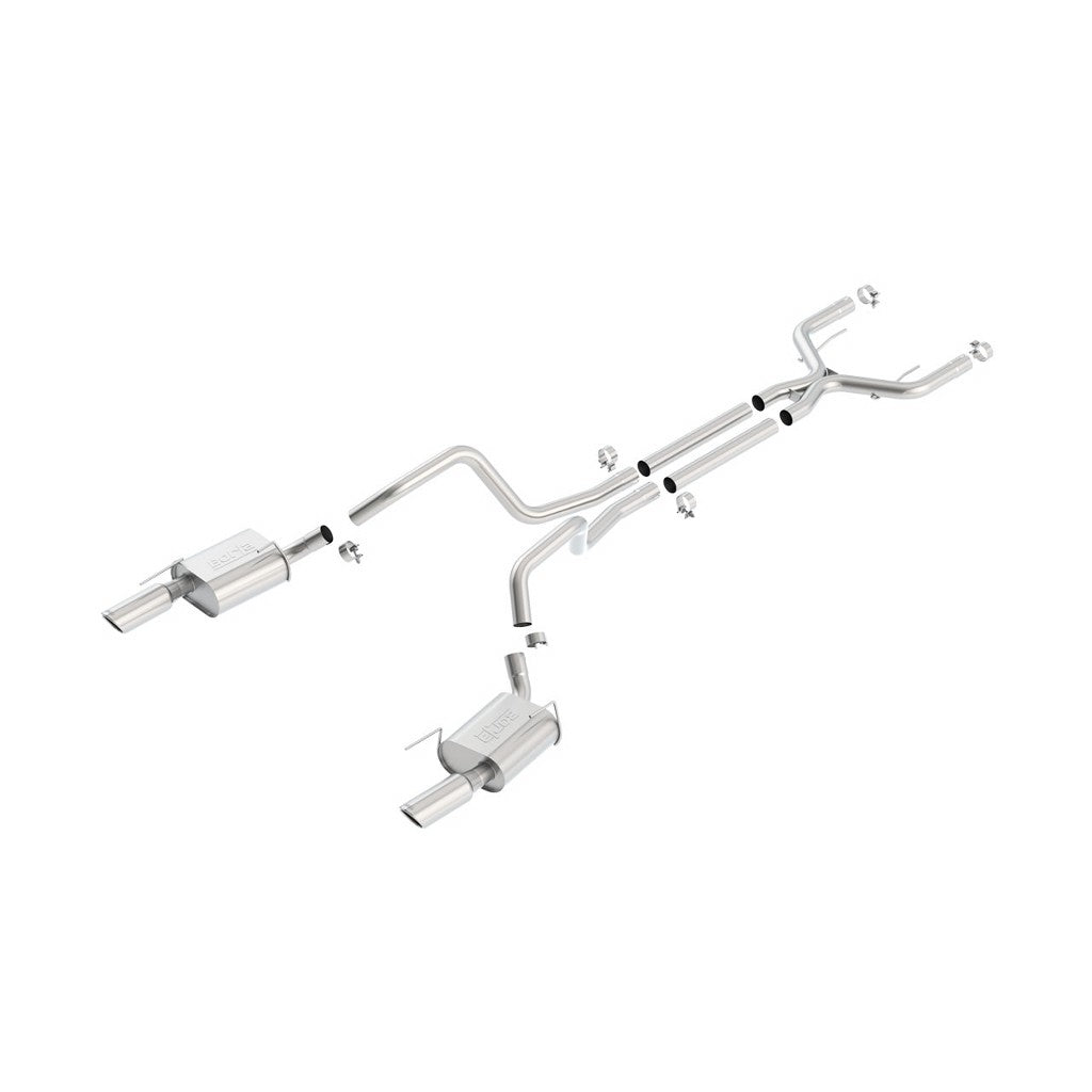 BORLA 1014019 Exhaust System FORD MUST GT 05- 09 4,6L V8 & GT500 5,4L V8 Photo-0