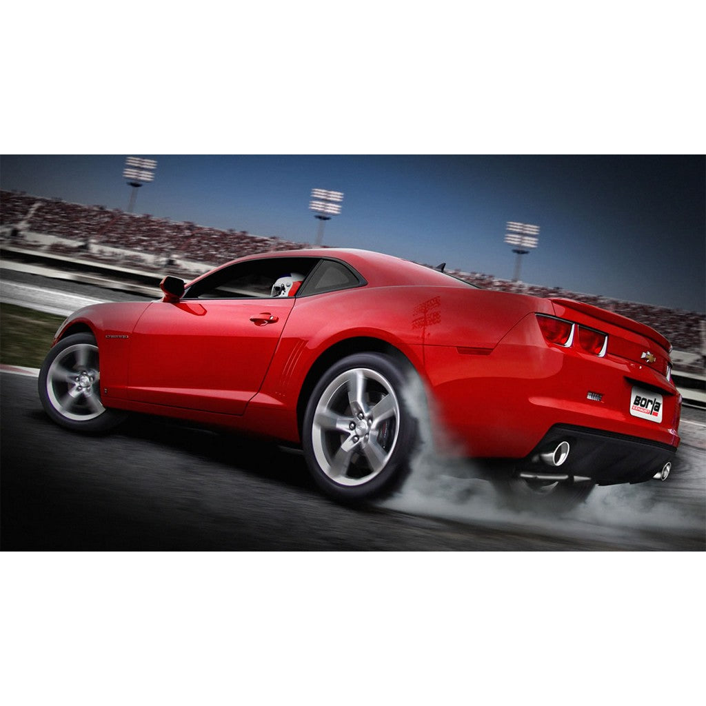 BORLA 1014031 Cat Back Exhaust System CAMARO 10- 12 6.2L V8 EC APP Photo-1