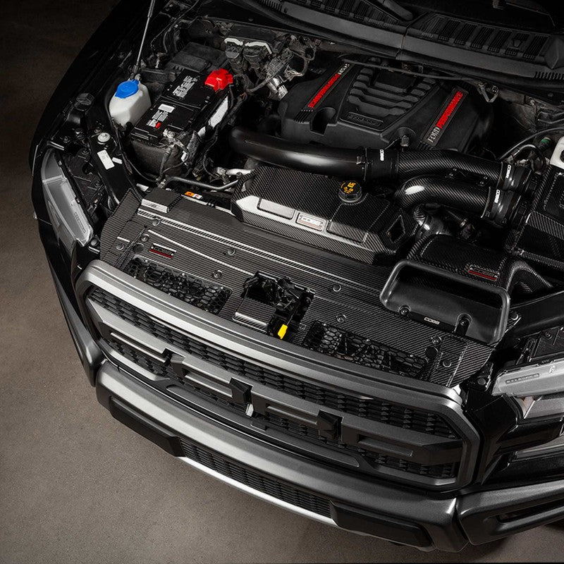COBB 4F2660 Radiator Shroud Redline (Carbon Fiber) for FORD F-150 Ecoboost Raptor 2017-2021 Photo-6