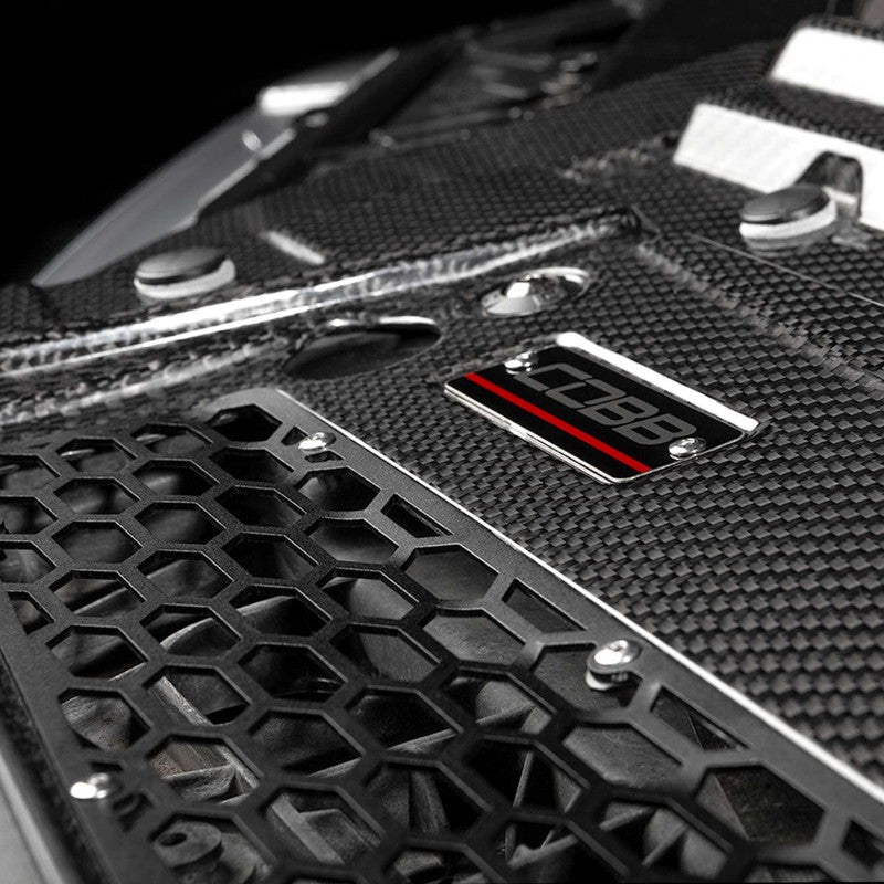 COBB 4F2660 Radiator Shroud Redline (Carbon Fiber) for FORD F-150 Ecoboost Raptor 2017-2021 Photo-7