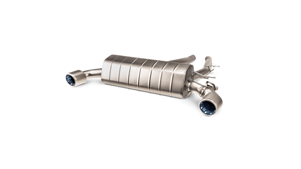 AKRAPOVIC S-TY/T/1H Slip-On Line (Titanium) for TOYOTA Supra (A90) 2019-2024 Photo-0