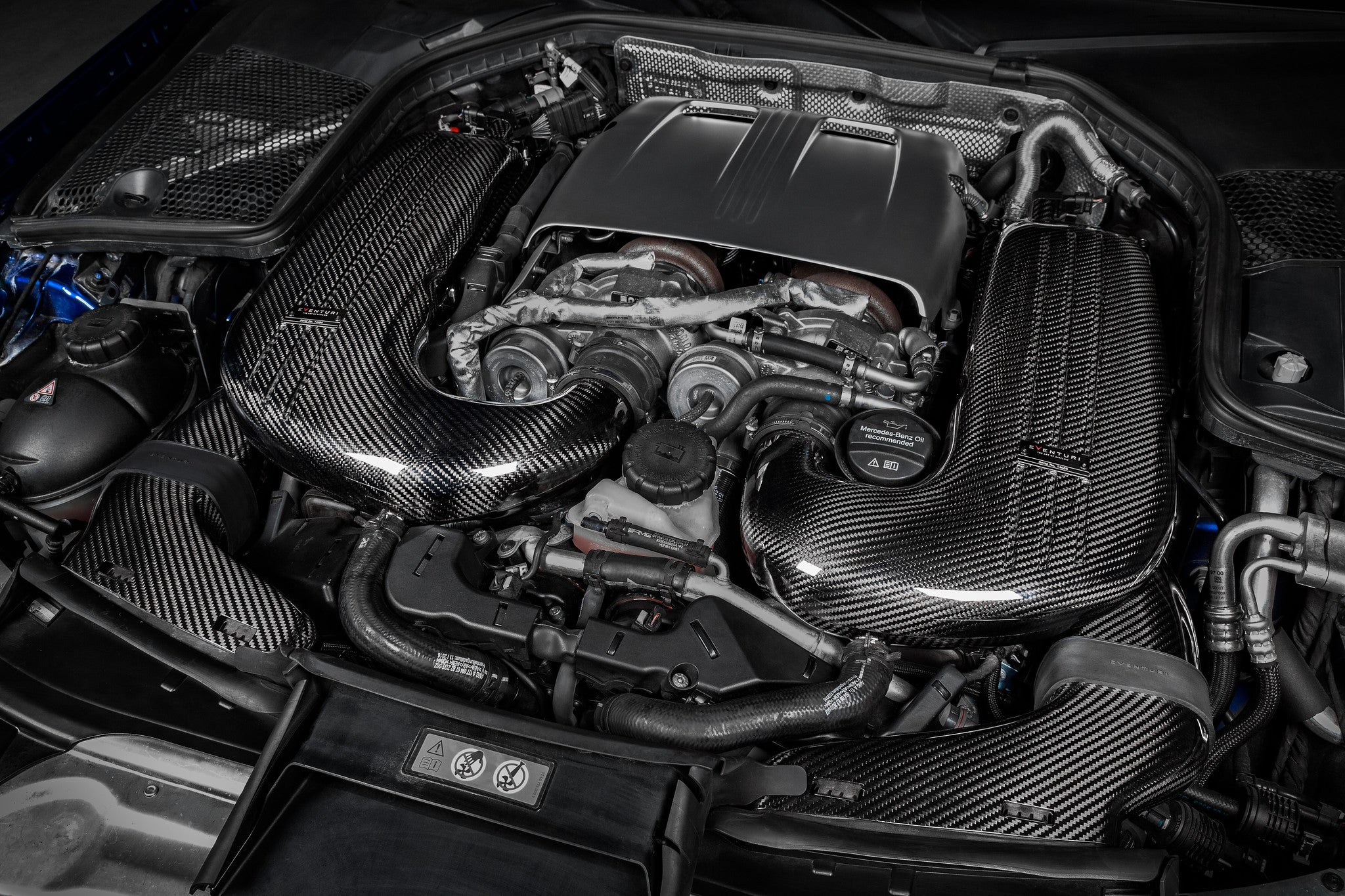 EVENTURI EVE-C63S-CF-INT Intake System (Carbon) for MERCEDES-BENZ AMG C63S (X205) Photo-5