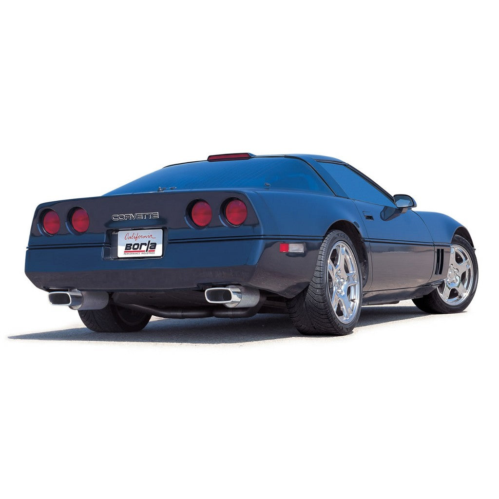 BORLA 140082 Cat Back Exhaust System C4 CORVETTE 1986-1991 Cat-Back™ Exhaust S-Type Photo-1