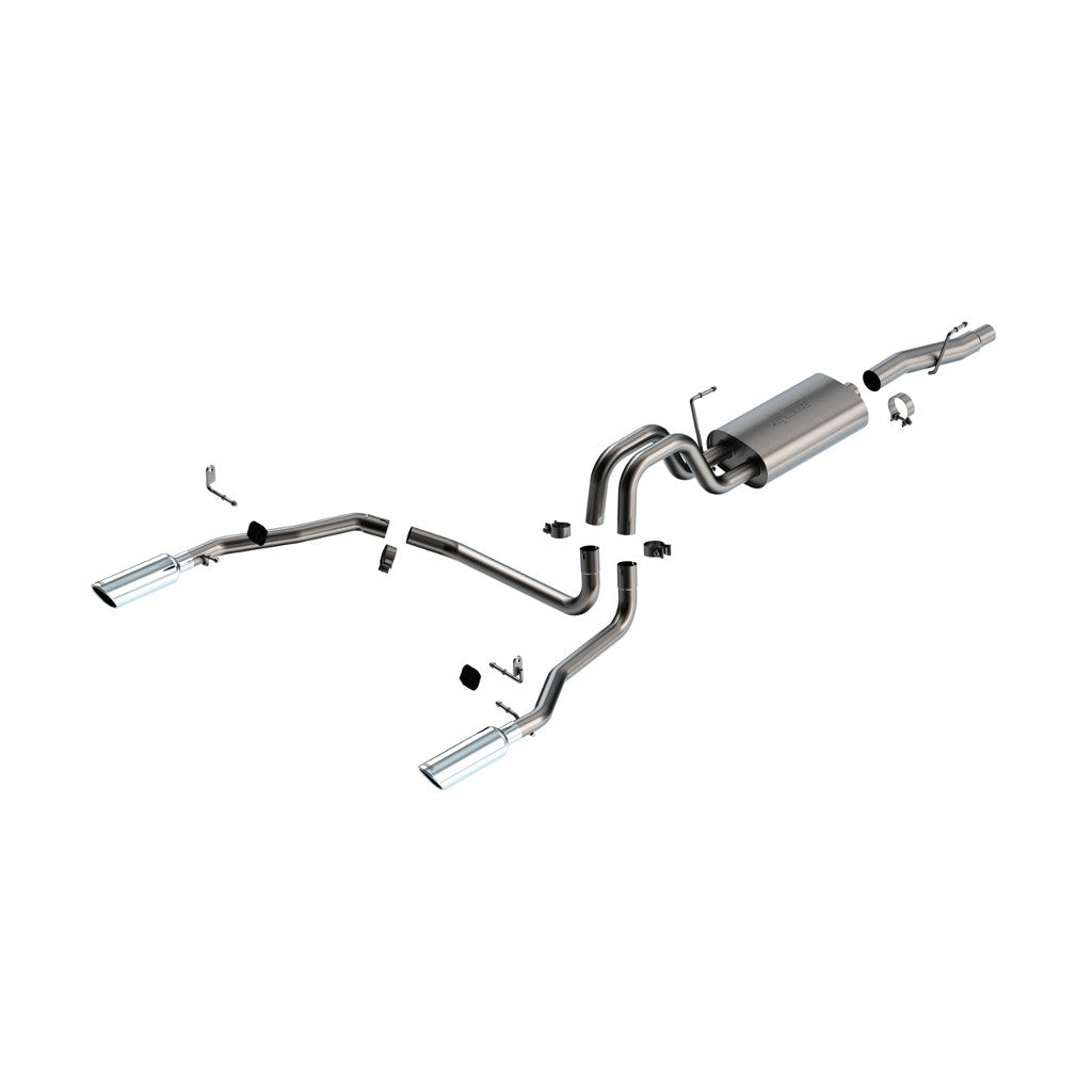 BORLA 140137 Cat Back Exhaust System F150 06 / 04-05 4.6 / 5.4L V8 AT / M Photo-0
