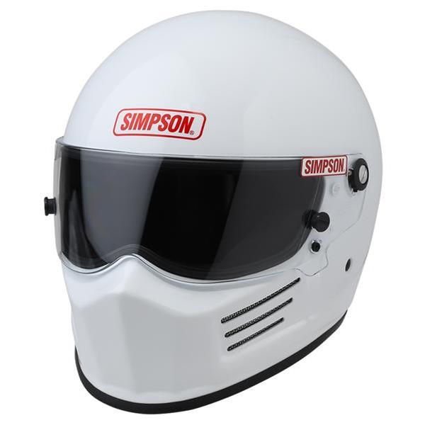 SIMPSON 7210021 SUPER BANDIT Full face helmet, Snell SA2020, white, size M Photo-1