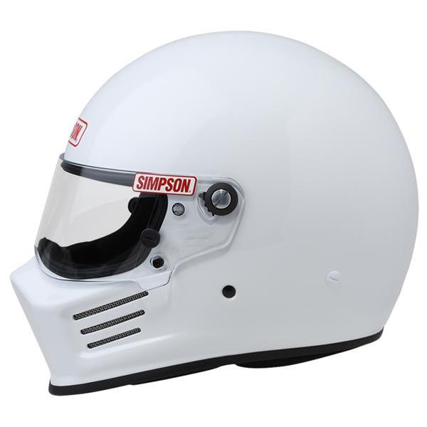 SIMPSON 7210031 SUPER BANDIT Full face helmet, Snell SA2020, white, size L Photo-0