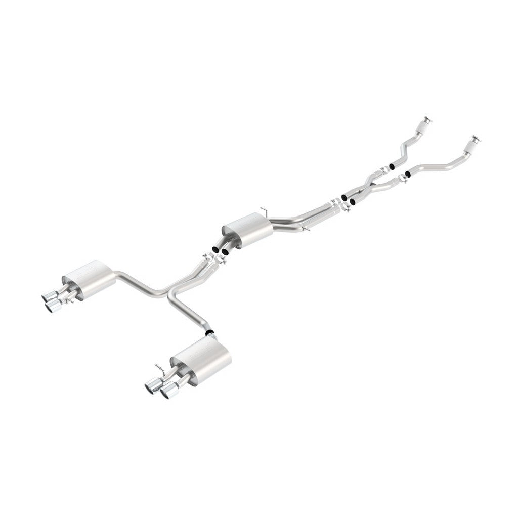 BORLA 140391 Cat Back Exhaust System S5 10- 11 4.2L AT / MT Photo-0