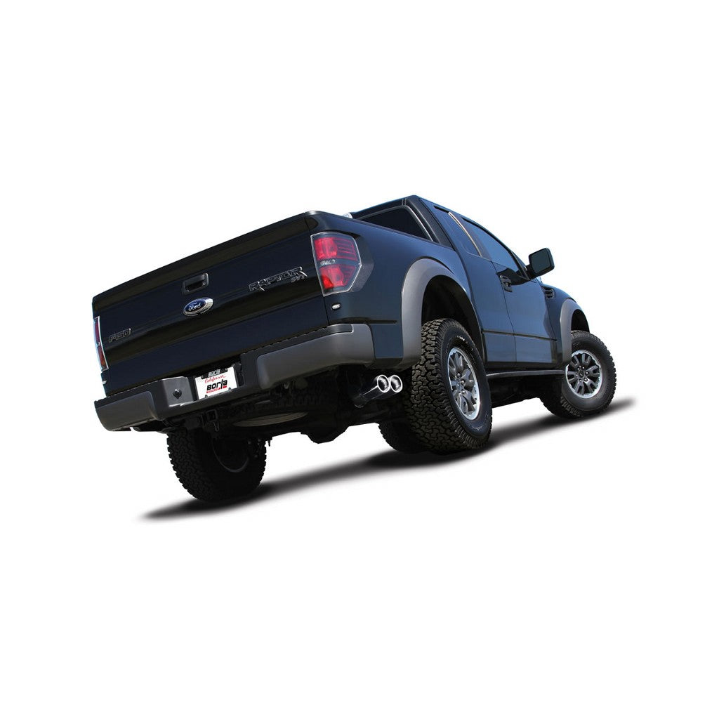 BORLA 140404 Cat Back Exhaust System F-150 / RAPTOR 10-11 6.2L "TOUR Photo-1