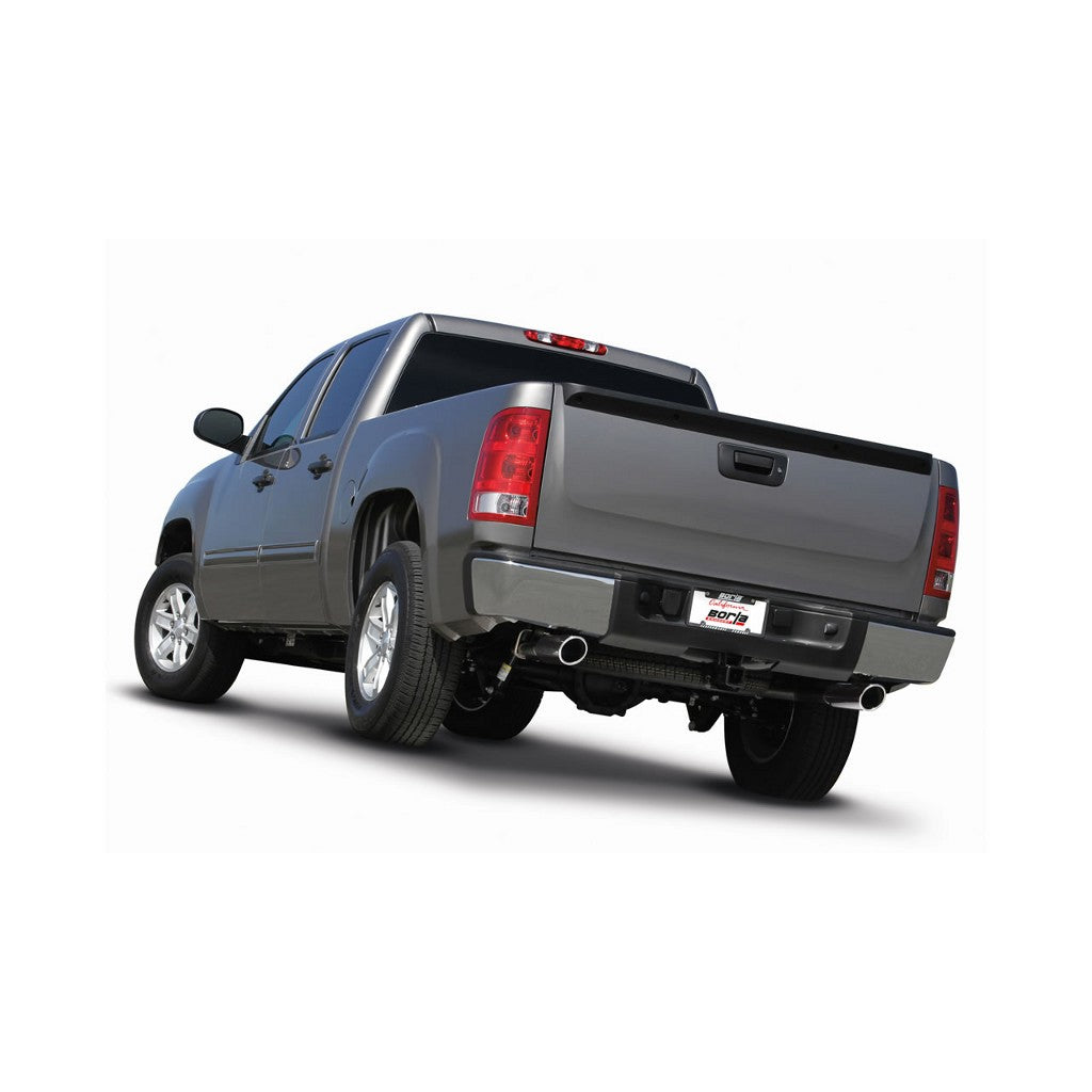 BORLA 140437 Cat Back Exhaust System SILV / SIERRA 1500 2011 6.2L AT Photo-1