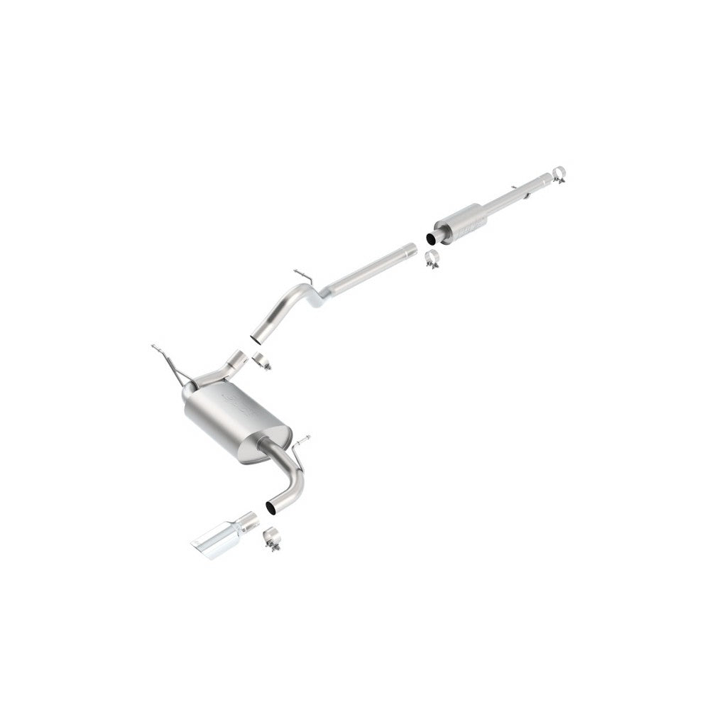 BORLA 140461 Cat Back Exhaust System WRANGLER 12 3.6L AT / MT 4WD 4DR Photo-0
