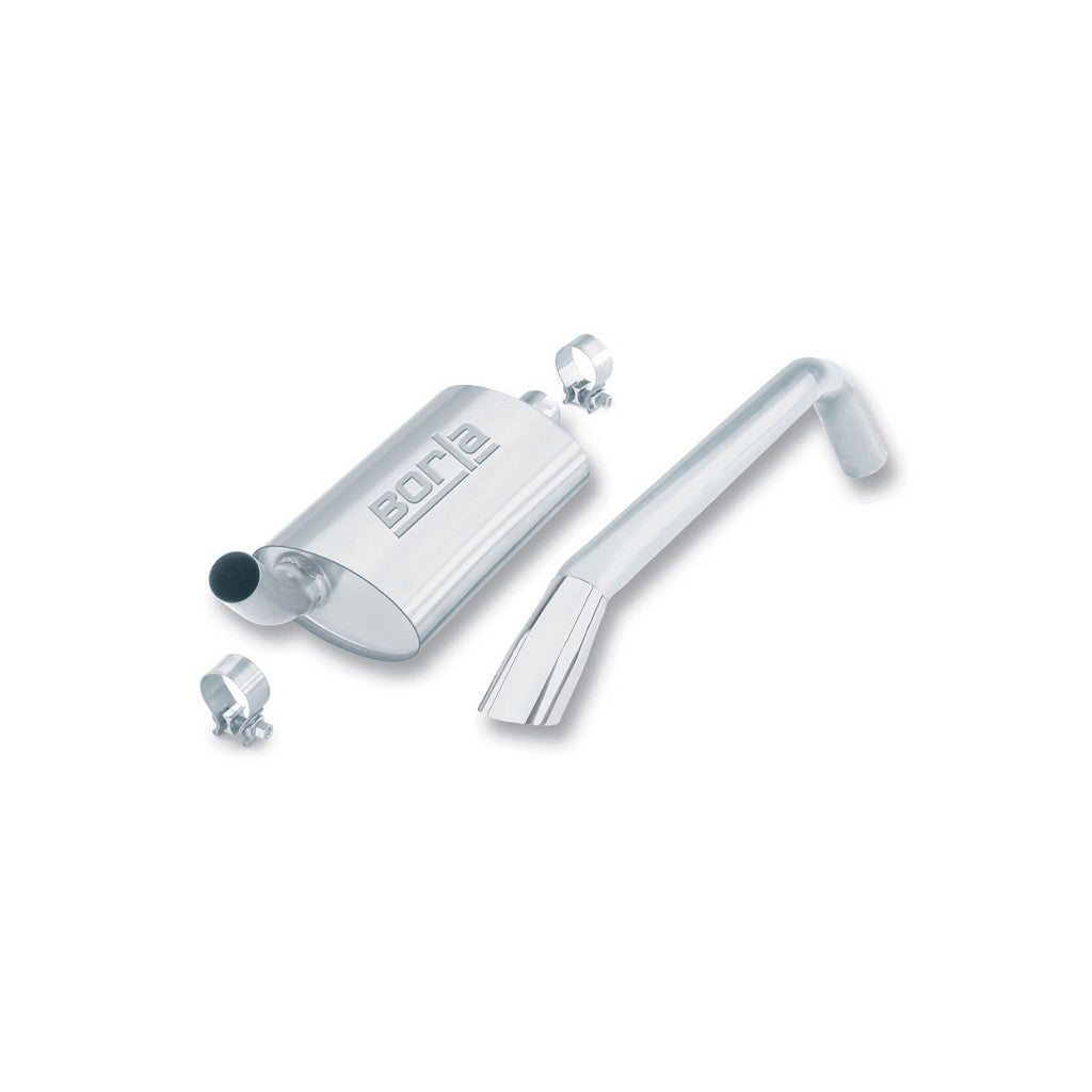BORLA 14572 Cat Back Exhaust System CJ7 81-86 4.2L 6CY AT / MT 4WD S Photo-0