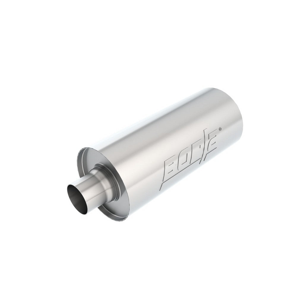 BORLA 400024 XR-1® Multi-Core 2.5" Center-Center 14"x6.25" Round - Racing Muffler Photo-0