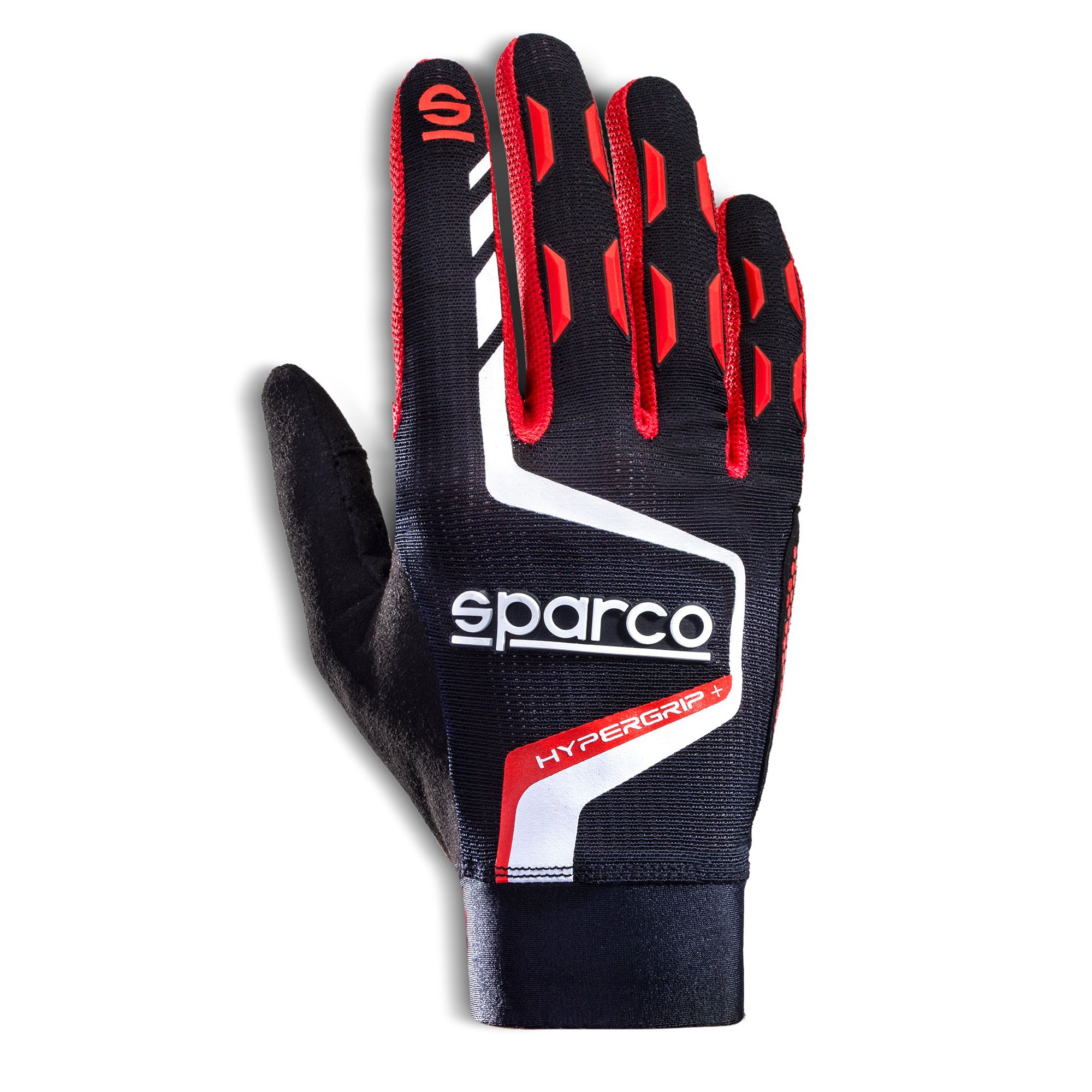 SPARCO 00209510NRRS HYPERGRIP+ Gaming gloves, black/red, size 10 Photo-0