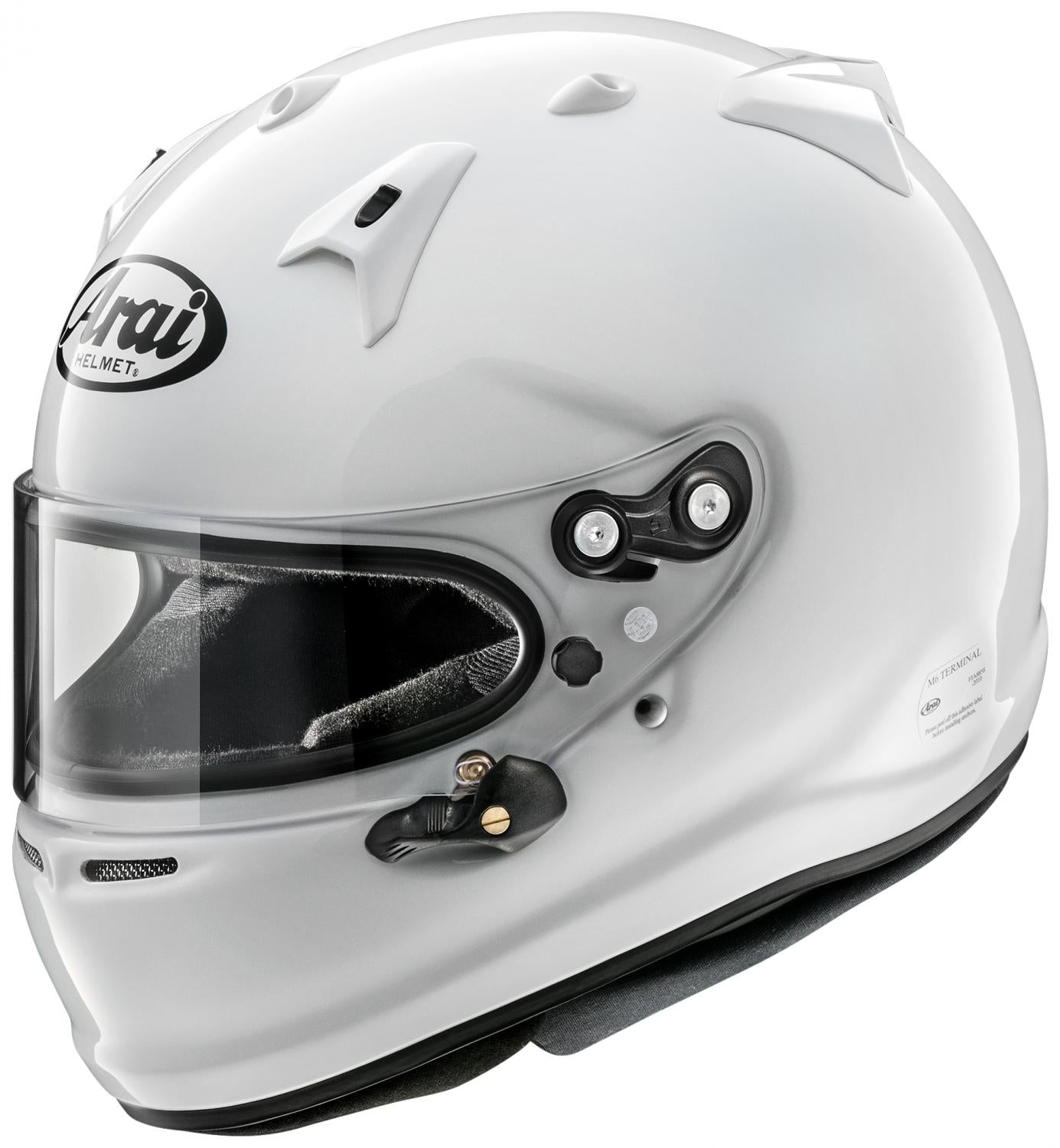 ARAI 1010020104 GP-7 (FRP) Racing helmet (Snell SA2020 / FIA 8859), white, size M Photo-0
