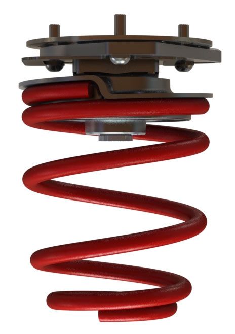 MILLWAY 90346-E8X-10349 Camber caster plates BMW 1-series E8x original spring Photo-0