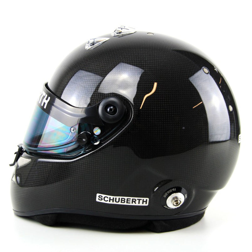 SCHUBERTH 1010007058 Helmet SF3 ABP Matt Carbon, FIA 8860-2018, black Hans clips, size 58 Photo-1
