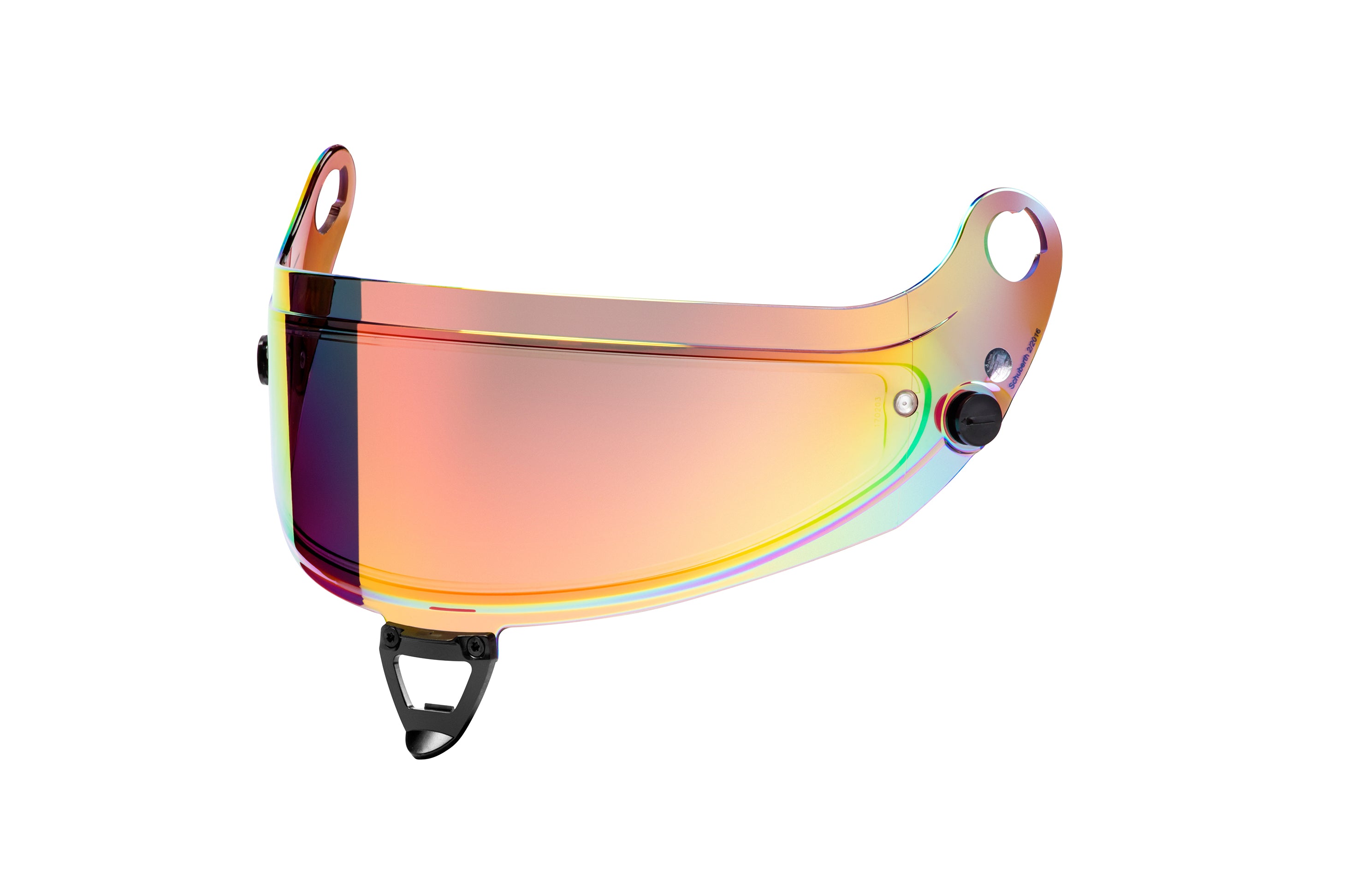 SCHUBERTH 1010008106 Light Smoked mirrored multilayer Red visor SP1/SF2/SF3 Photo-0