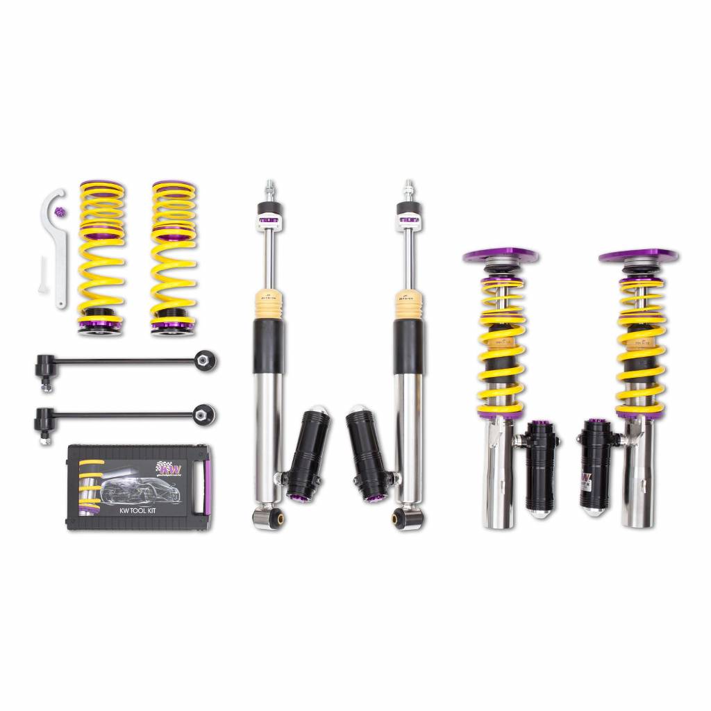 KW 3528080N Coilover Kit CLUBSPORT AUDI A3; (8V) incl. sedan + Sportback; 2WD; only vehicles with IRS 05/12- Photo-0