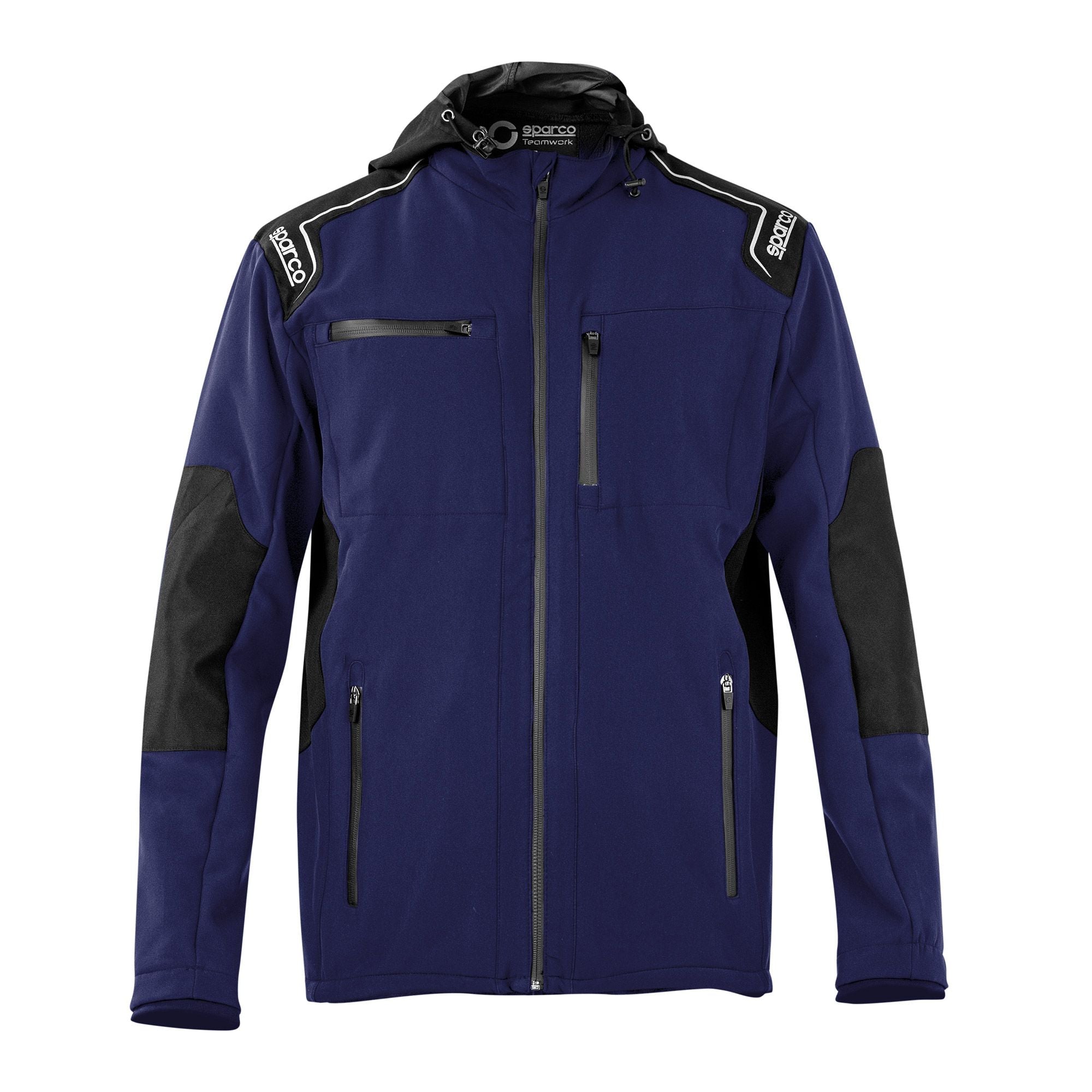 SPARCO 02404BM4XL SEATTLE softshell jacket, navy blue, size XL Photo-0