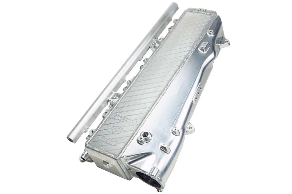 CSF 8200C Charge-Air Cooler Manifold (Custom Color) for TOYOTA GR Supra 3.0L (A91) / BMW Z4 (G29) B58 engine Photo-0