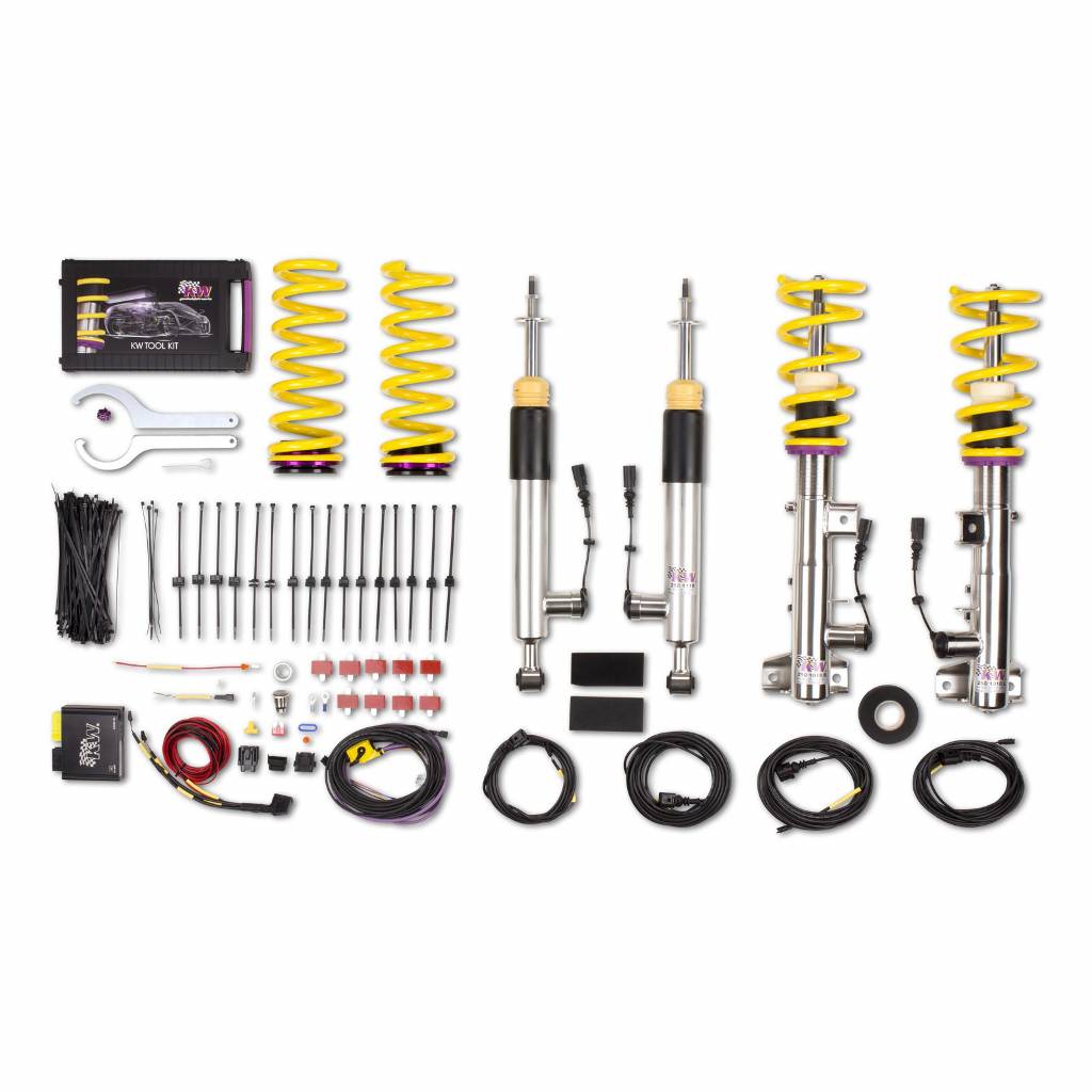 KW 39025008 Coilover Kit INOX DDC ECU MERCEDES-BENZ SLK 55 AMG; (172, 172 AMG) 01/12- Photo-0