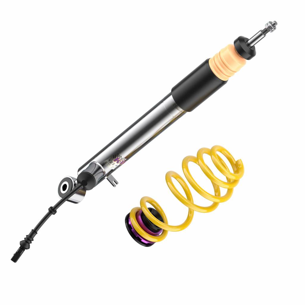 KW 39080002 Coilover Kit INOX DDC PLUG & PLAY VW Golf VI; (1K) Photo-5