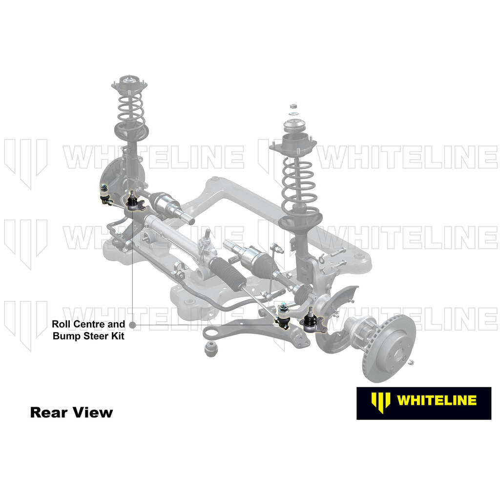 WHITELINE KCA313 Front Roll Center/Bump Steer Correction Kit for Subaru WRX STI 2015-2021 Photo-2