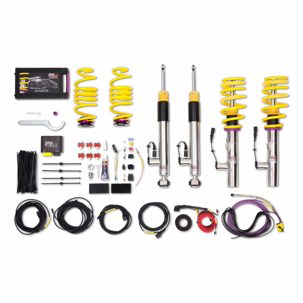 KW 39080030 Coilover Kit INOX DDC ECU VW Golf VII; (AU) 11/12- Photo-0