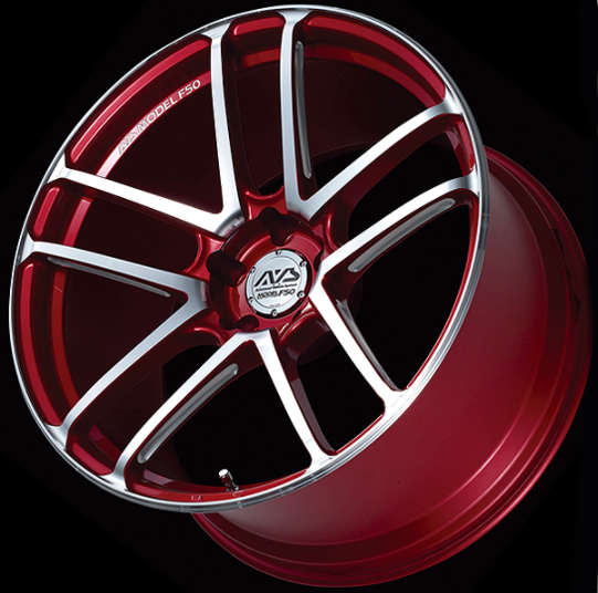 ADVAN YBG0L40PR Wheel V1496 MODEL F50 20X10.5 ET40 5-130 PLATINUM RED COMBI Photo-0