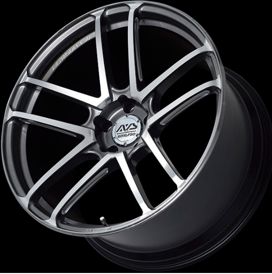 ADVAN YBG9H35WL Wheel V1681 MODEL F50 19X8.5 ET35 5-120 PLATINUM BLACK COMBI Photo-0