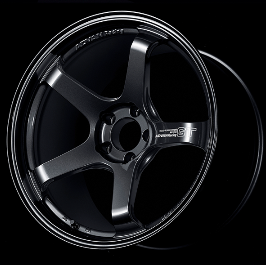 ADVAN YAQB9H35WTB Wheel V4661 GT BEYOND 19X8.5 ET35 5-120 RACING TITANIUM BLACK Photo-0