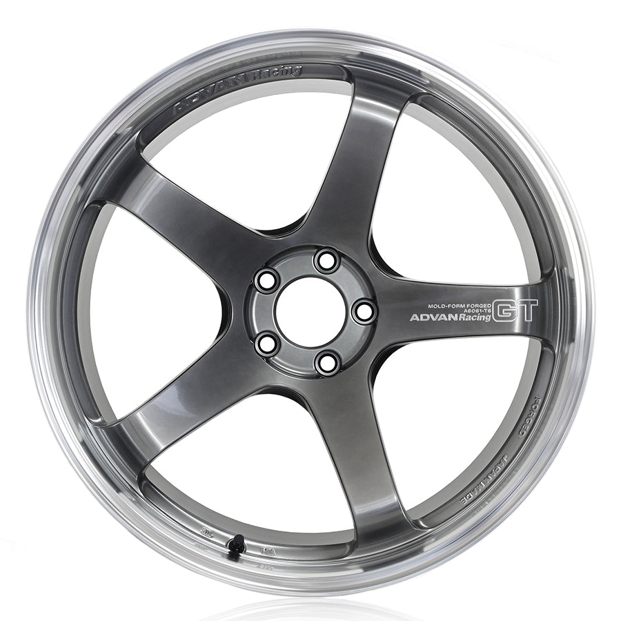 ADVAN YAQB9K32WMHB Wheel V4724 GT BEYOND 19X10.0 ET32 5-120 MACHINING & RACING HYPER BLACK Photo-1