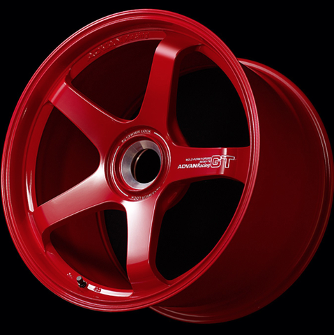 ADVAN YAQ9O47ICRP Wheel V4813 GT PV 19X12.0 ET47 CL-CL RACING CANDY RED Photo-0