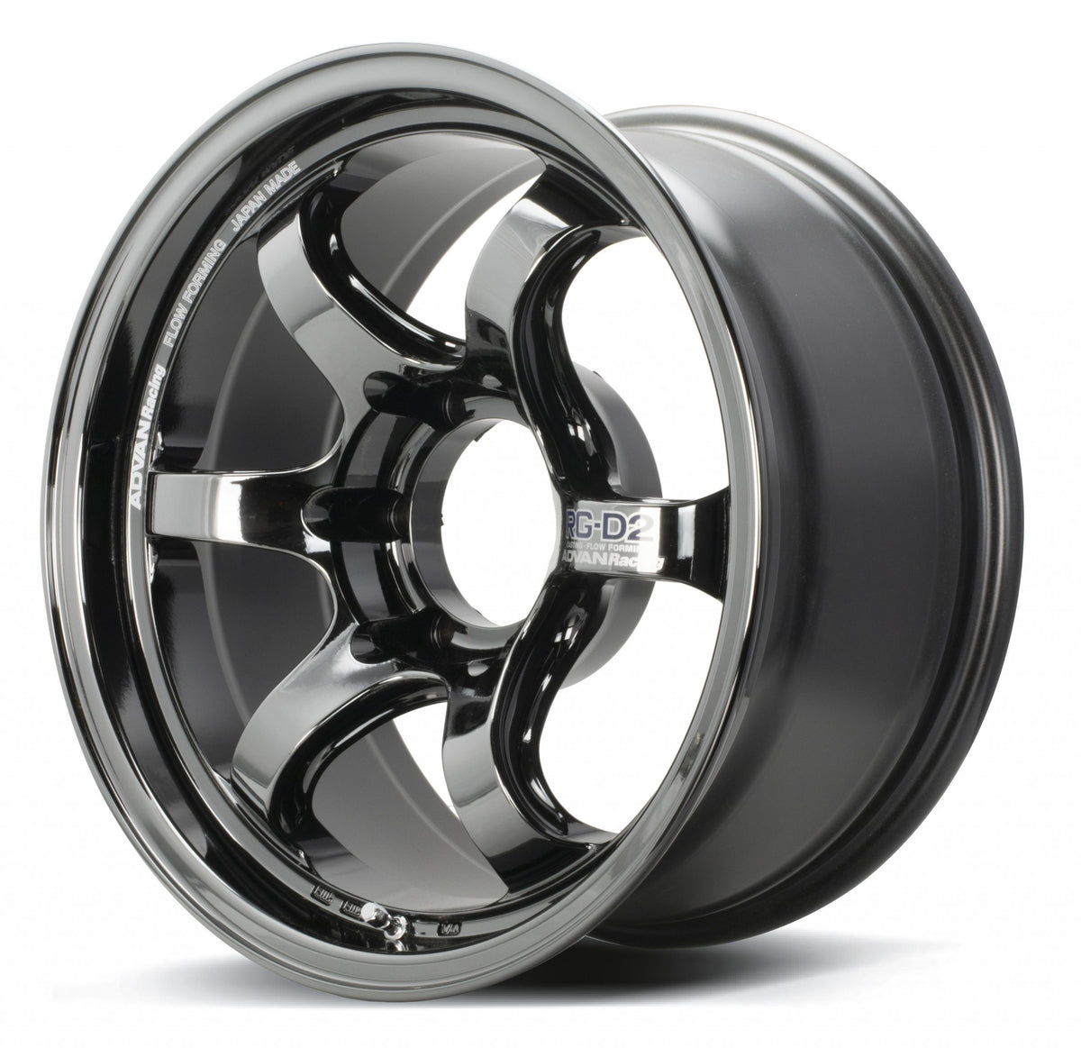 ADVAN YAT7H-10KMHB Wheel V3951 RG-D2 for TRUCK 17X8.5 -10 6-139.7 MACHINING & RACING HYPER BLACK Photo-0