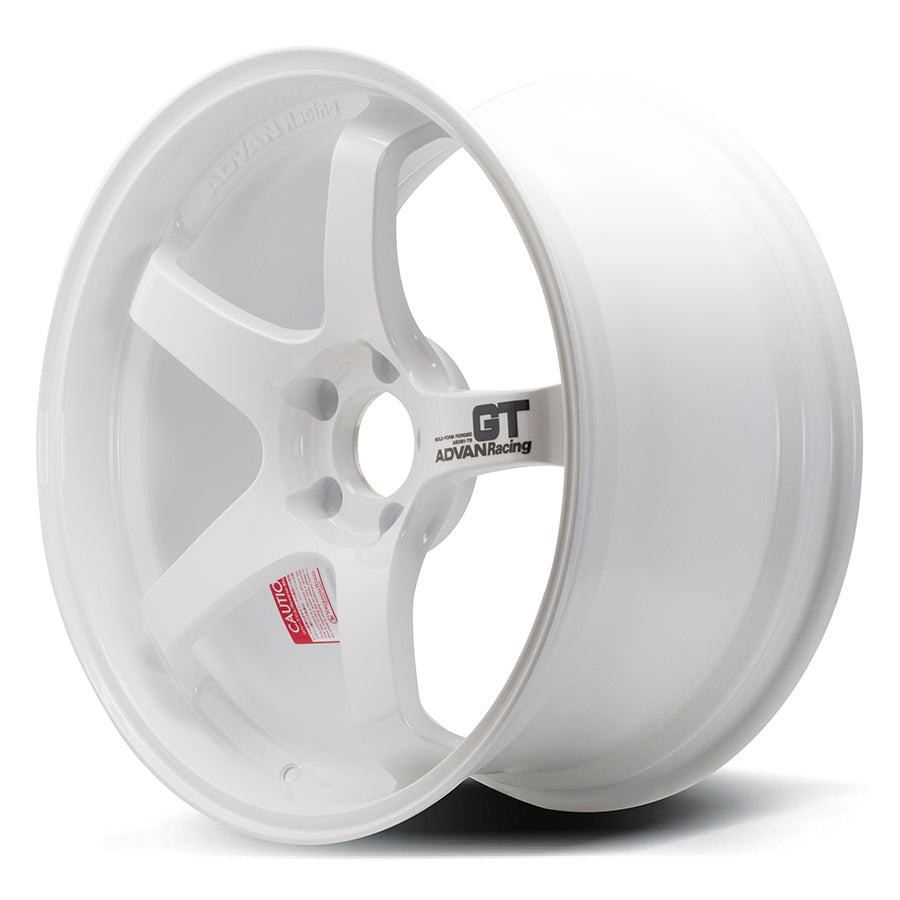 ADVAN YAQ9I20WWP Wheel V4907 GT Premium 19X9.0 ET20 5-120 RACING WHITE Photo-0