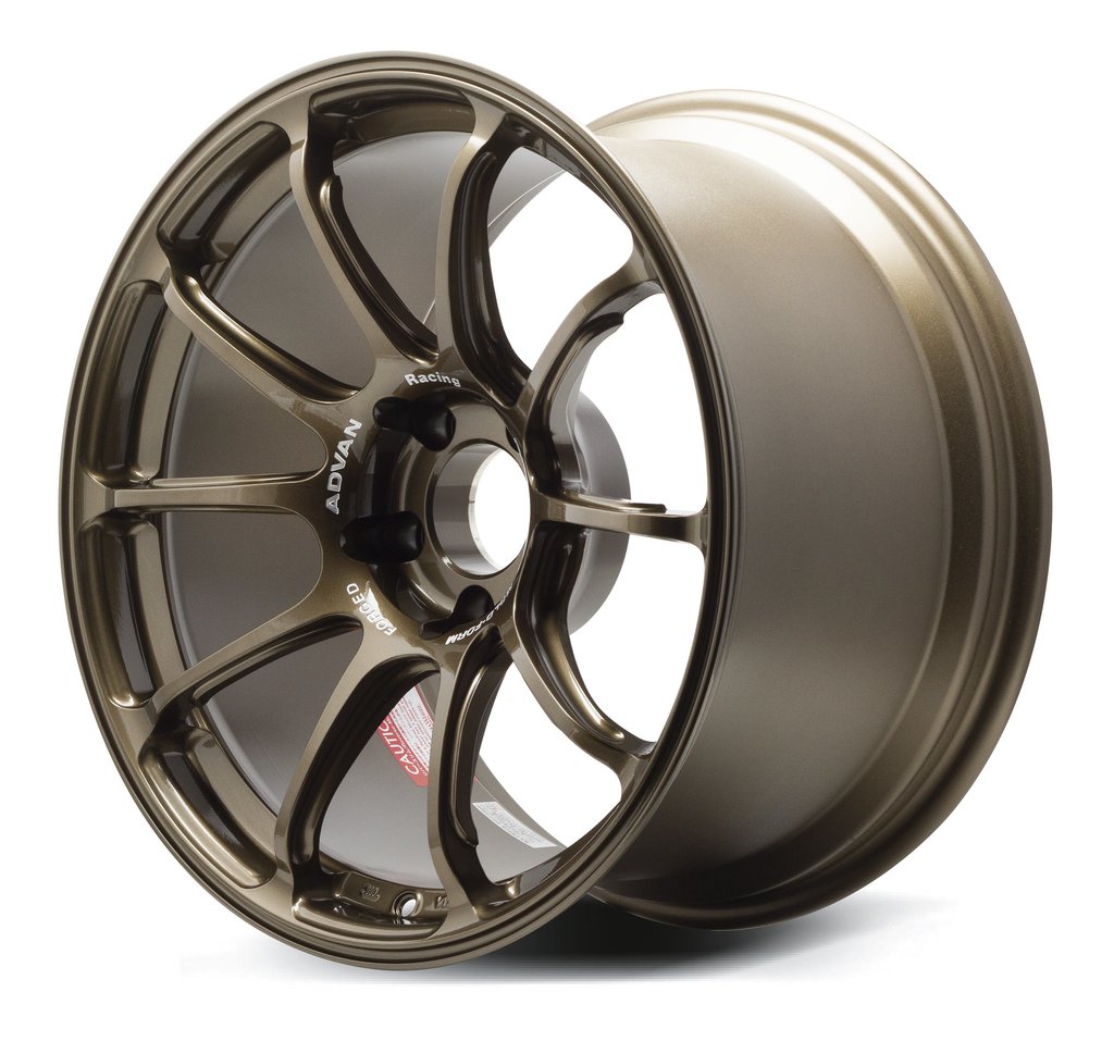 ADVAN YAZ7H49EA Wheel V2984 RZII 17X8.5 ET49 5-114.3 RACING BRONZE Photo-0