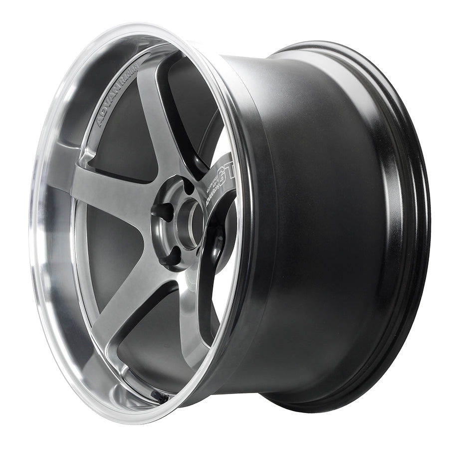 ADVAN YAQB9H37EMHB Wheel V4648 GT BEYOND 19X8.5 ET37 5-114.3 MACHINING & RACING HYPER BLACK Photo-0