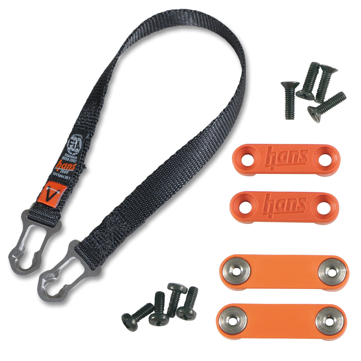 HANS TK 1131.5 S Post Anchor Tether, Short size, FIA 8858-2010, 17" (431 mm) Photo-0