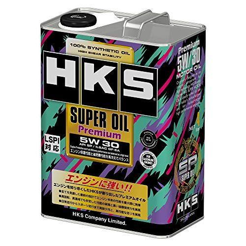 HKS 52001-AK145 Super Oil Premium 5w-30 4L API SP/ILSAC GF-6A Photo-0