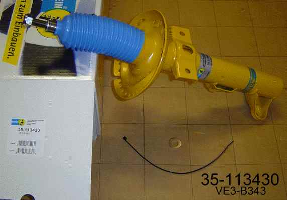 BILSTEIN 35-113430 Shock absorber front B6 (R2) MERCEDES-Benz SLK (R171) Photo-1