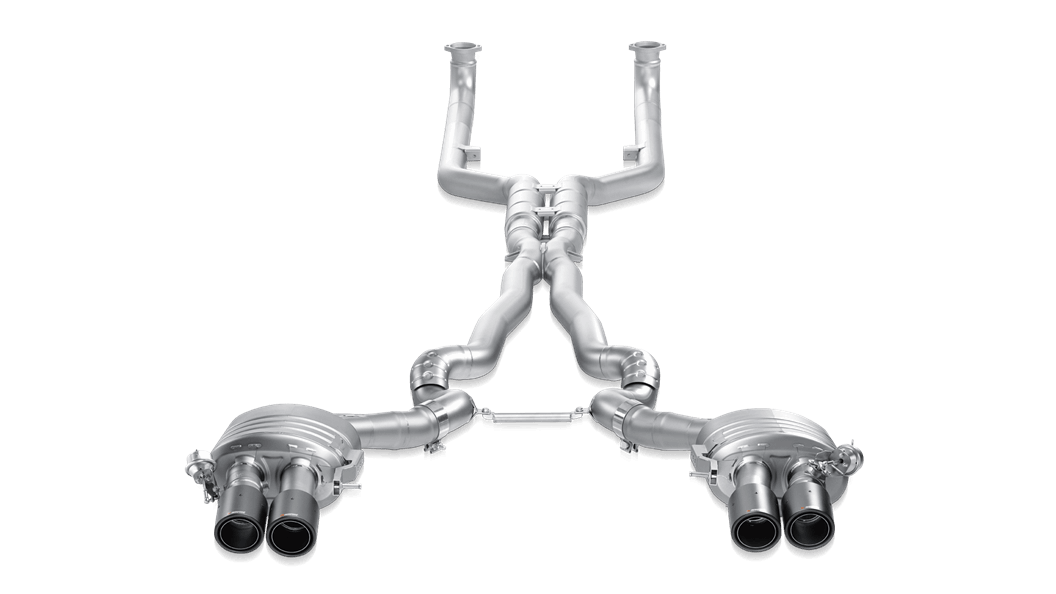 AKRAPOVIC ME-BM/T/6H Evolution Line (Titanium) BMW M6 Gran Coupé (F06) 2013-2018 EC Approval Photo-2