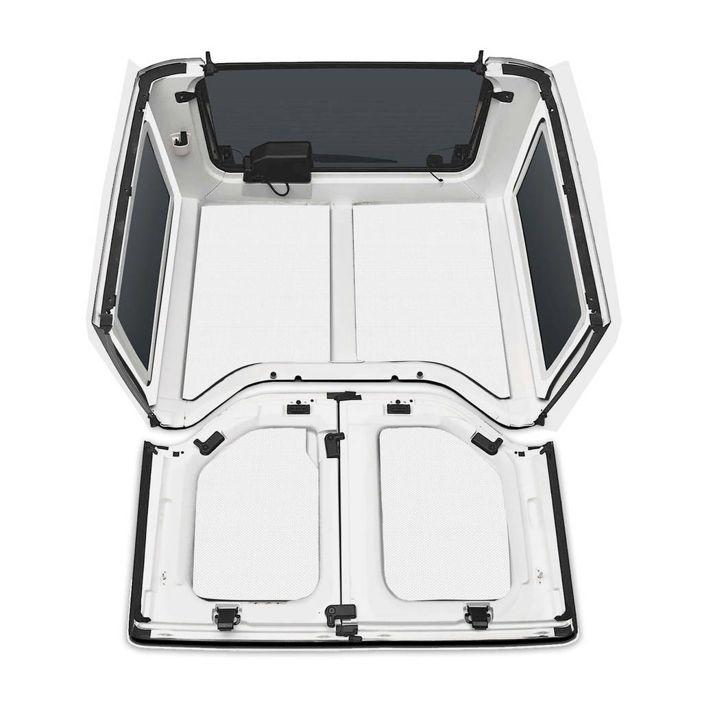 DEI 050287 Sound Deadening HeadLiner & Window Kit JK - 2011-18 - 2-Dr - 6-pc Original Finish - White Photo-4